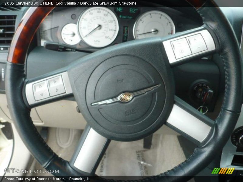 Cool Vanilla / Dark Slate Gray/Light Graystone 2005 Chrysler 300 C HEMI
