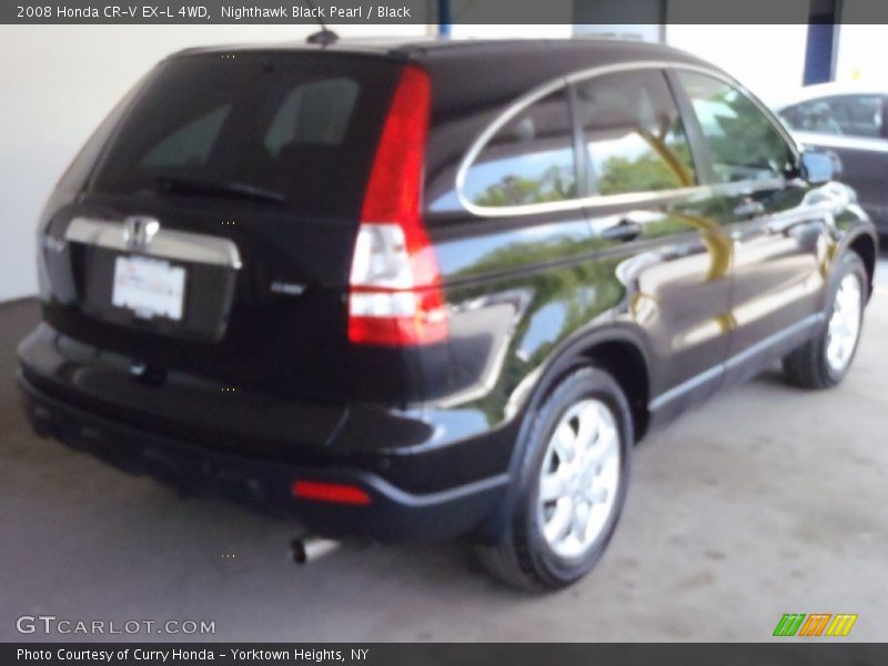 Nighthawk Black Pearl / Black 2008 Honda CR-V EX-L 4WD