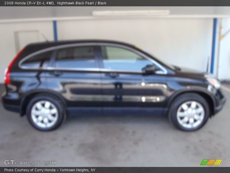 Nighthawk Black Pearl / Black 2008 Honda CR-V EX-L 4WD