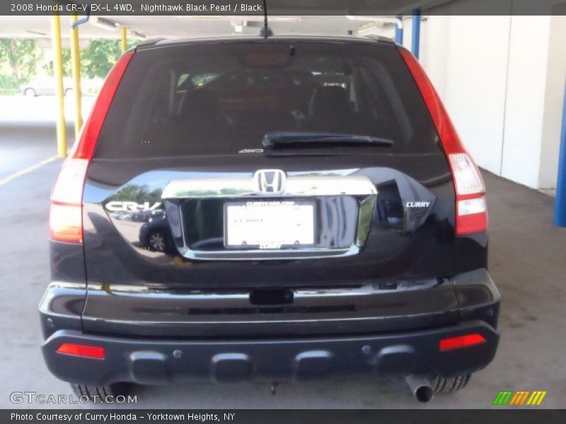 Nighthawk Black Pearl / Black 2008 Honda CR-V EX-L 4WD