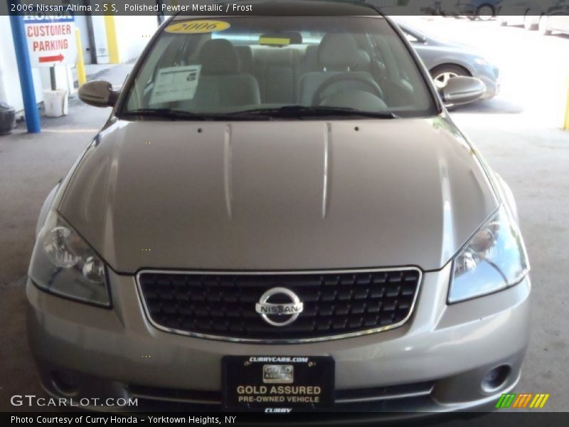 Polished Pewter Metallic / Frost 2006 Nissan Altima 2.5 S