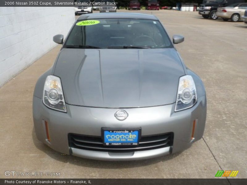 Silverstone Metallic / Carbon Black 2006 Nissan 350Z Coupe