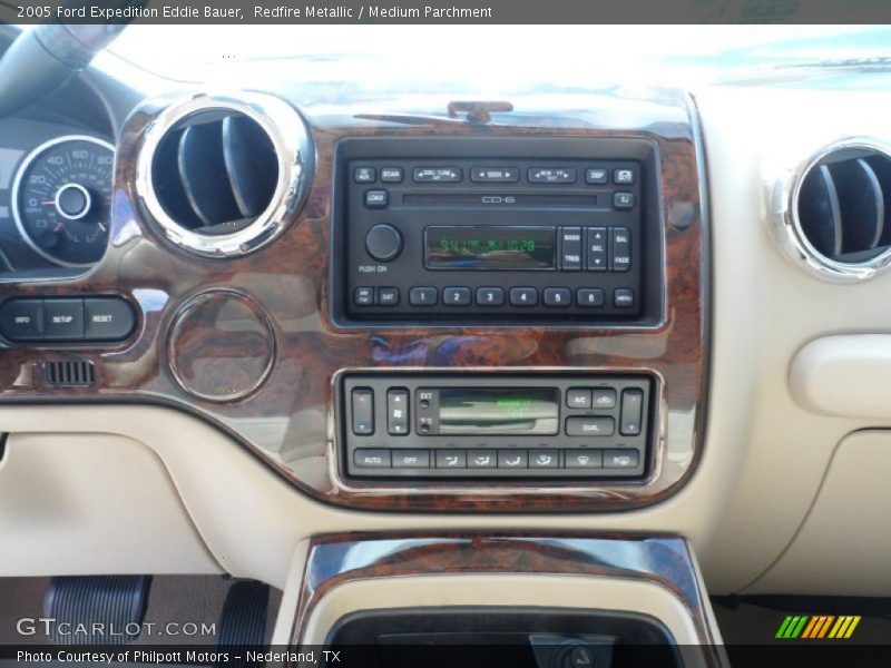 Redfire Metallic / Medium Parchment 2005 Ford Expedition Eddie Bauer