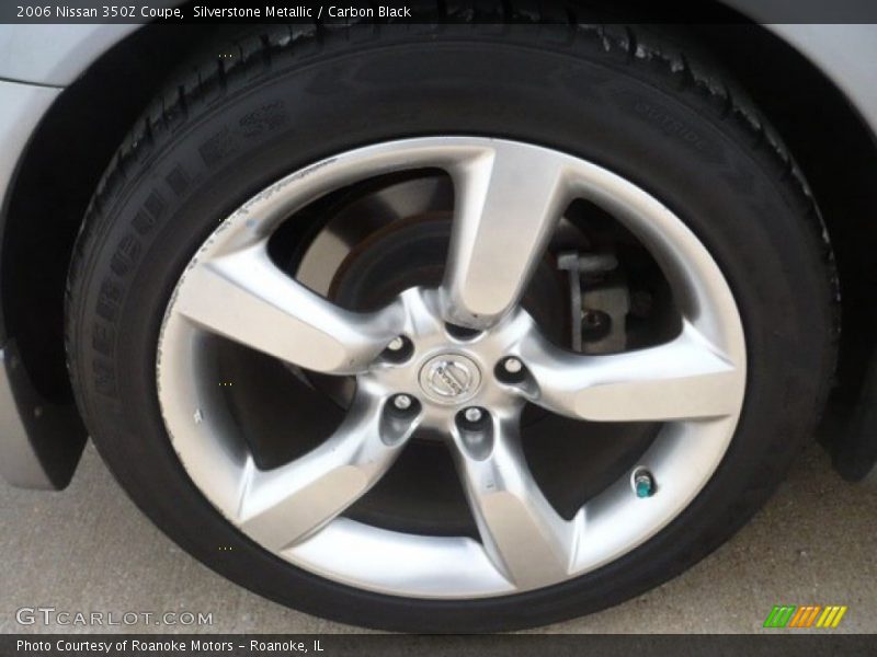 Silverstone Metallic / Carbon Black 2006 Nissan 350Z Coupe