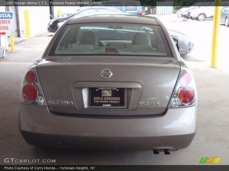 Polished Pewter Metallic / Frost 2006 Nissan Altima 2.5 S
