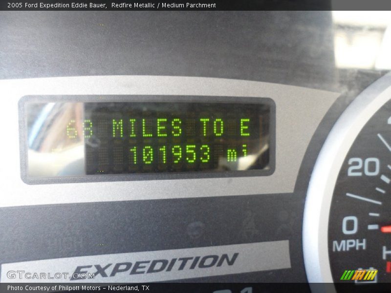 Redfire Metallic / Medium Parchment 2005 Ford Expedition Eddie Bauer