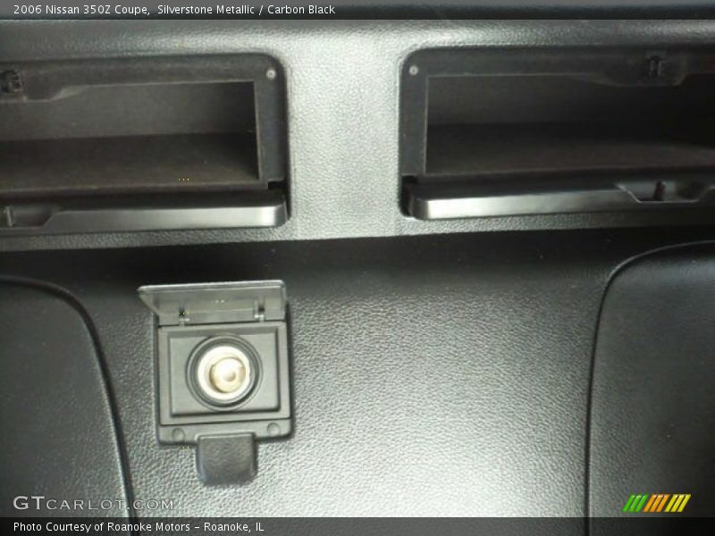 Silverstone Metallic / Carbon Black 2006 Nissan 350Z Coupe