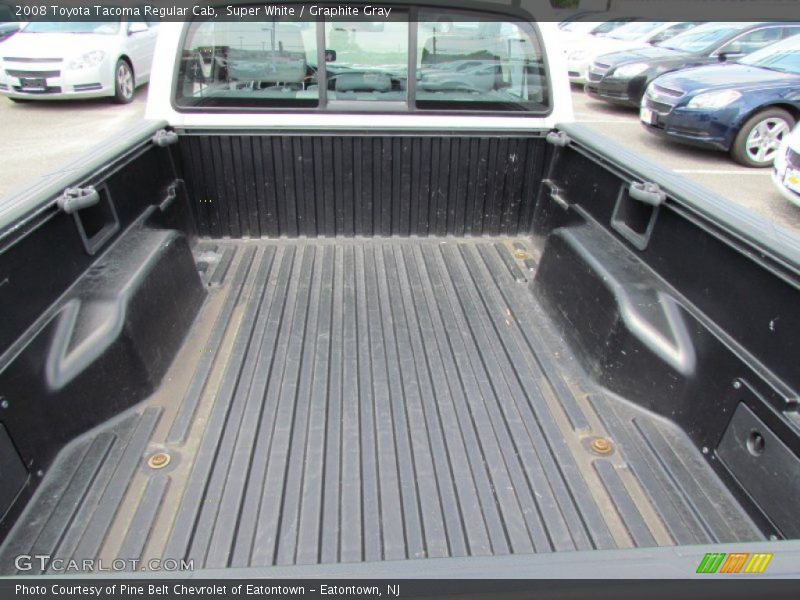 Super White / Graphite Gray 2008 Toyota Tacoma Regular Cab