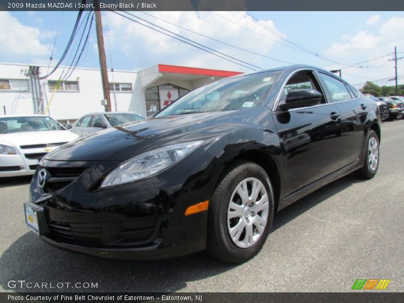Ebony Black / Black 2009 Mazda MAZDA6 i Sport