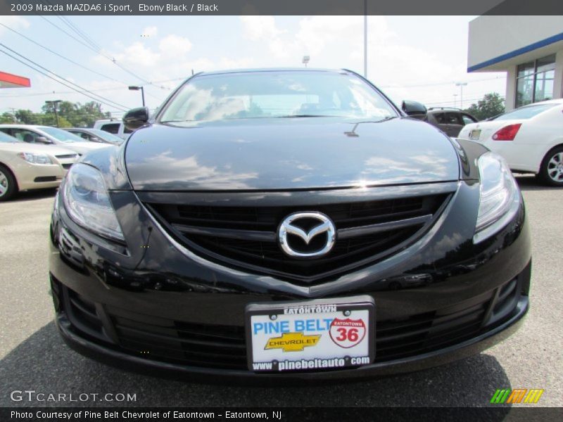 Ebony Black / Black 2009 Mazda MAZDA6 i Sport