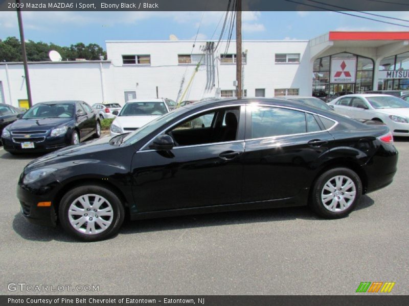 Ebony Black / Black 2009 Mazda MAZDA6 i Sport