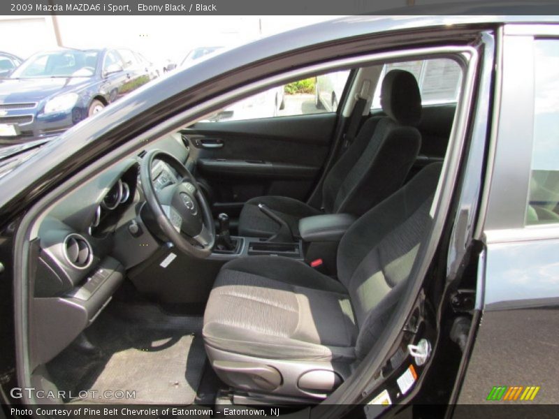 Ebony Black / Black 2009 Mazda MAZDA6 i Sport