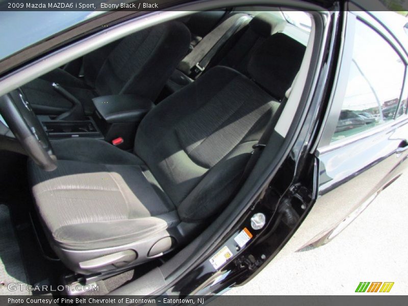 Ebony Black / Black 2009 Mazda MAZDA6 i Sport