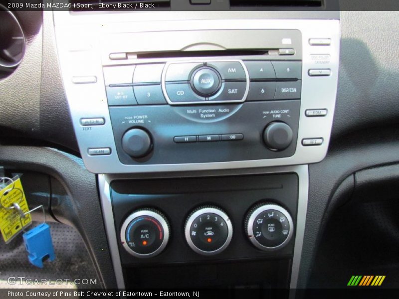 Ebony Black / Black 2009 Mazda MAZDA6 i Sport