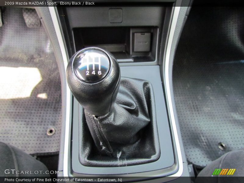 Ebony Black / Black 2009 Mazda MAZDA6 i Sport