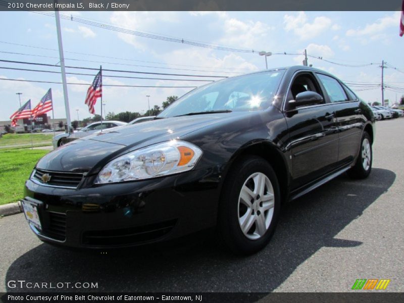 Black / Ebony 2010 Chevrolet Impala LS