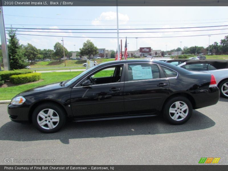 Black / Ebony 2010 Chevrolet Impala LS