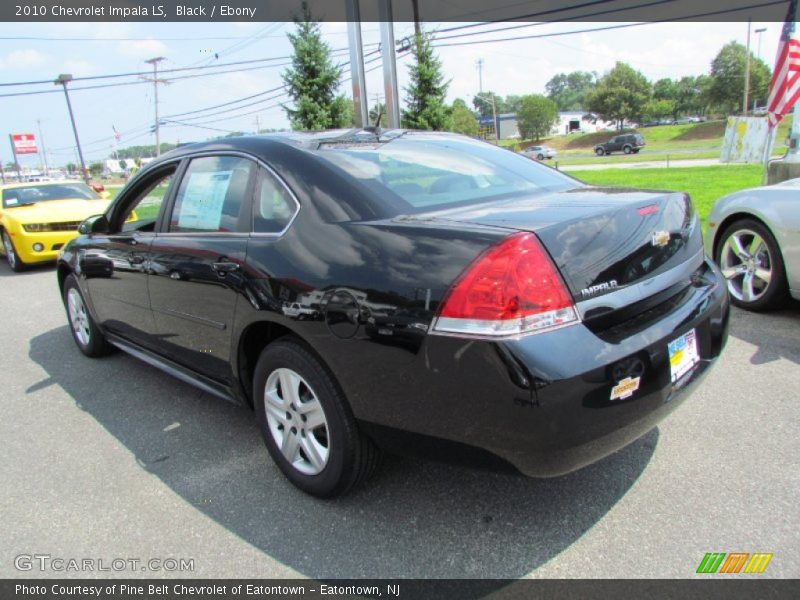 Black / Ebony 2010 Chevrolet Impala LS