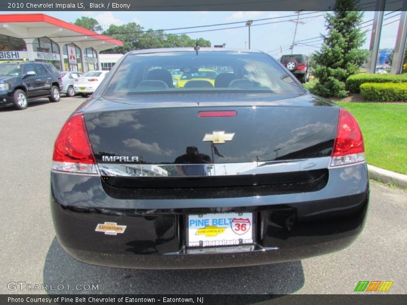 Black / Ebony 2010 Chevrolet Impala LS