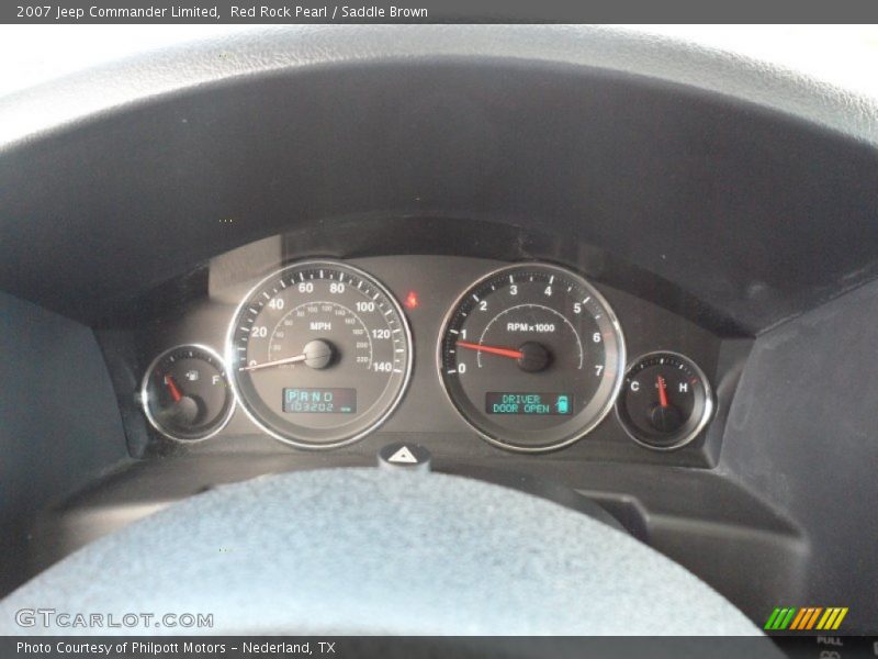  2007 Commander Limited Limited Gauges