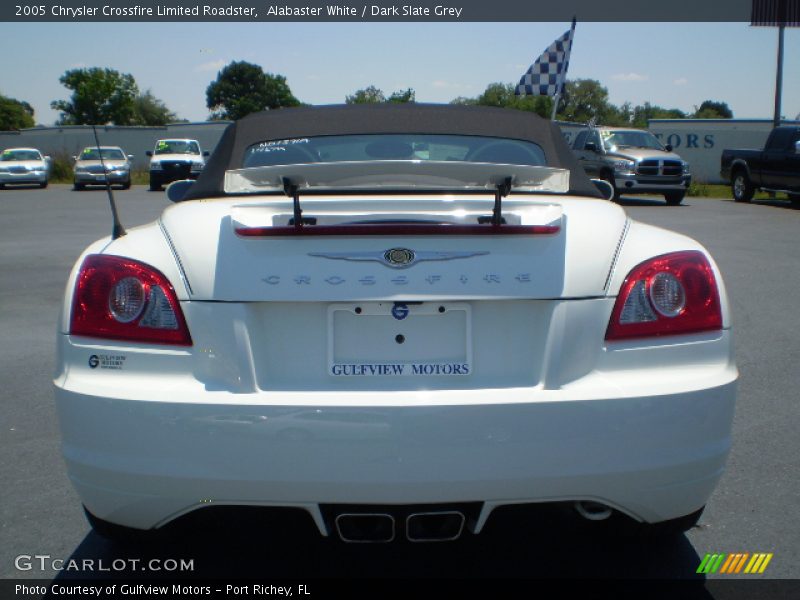 Alabaster White / Dark Slate Grey 2005 Chrysler Crossfire Limited Roadster