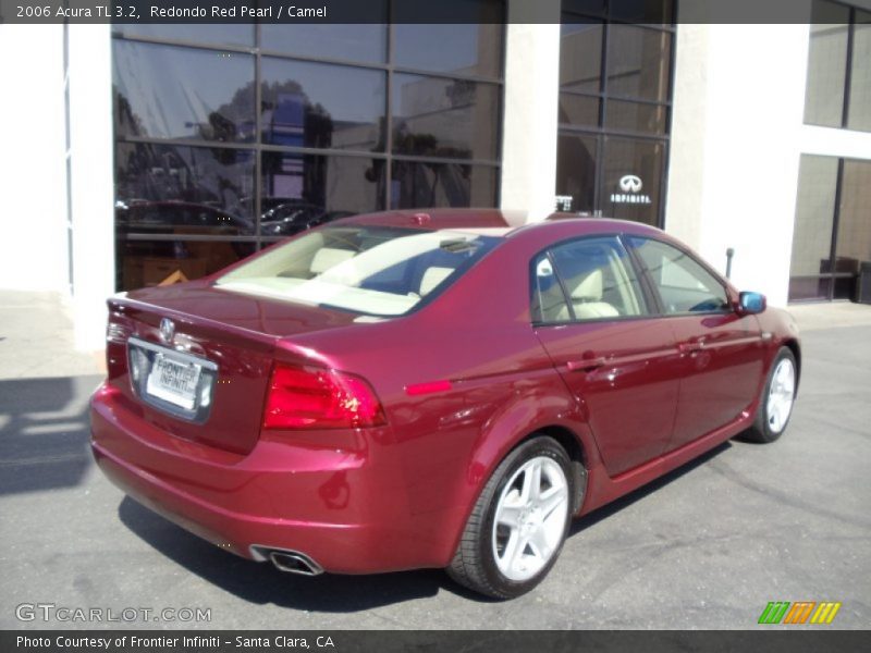 Redondo Red Pearl / Camel 2006 Acura TL 3.2