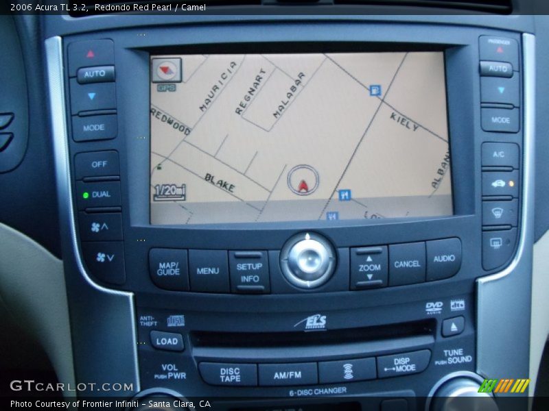 Redondo Red Pearl / Camel 2006 Acura TL 3.2
