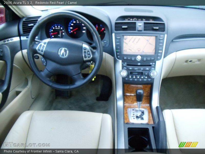 Redondo Red Pearl / Camel 2006 Acura TL 3.2