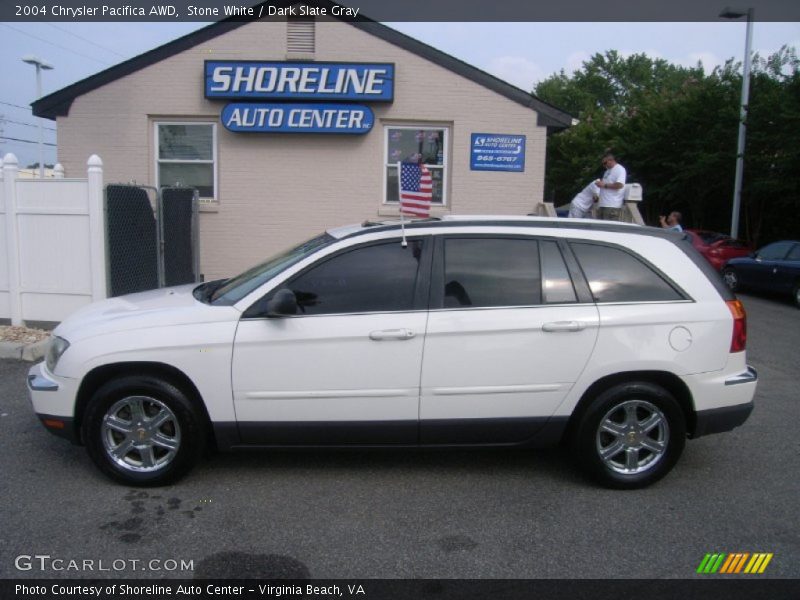 Stone White / Dark Slate Gray 2004 Chrysler Pacifica AWD