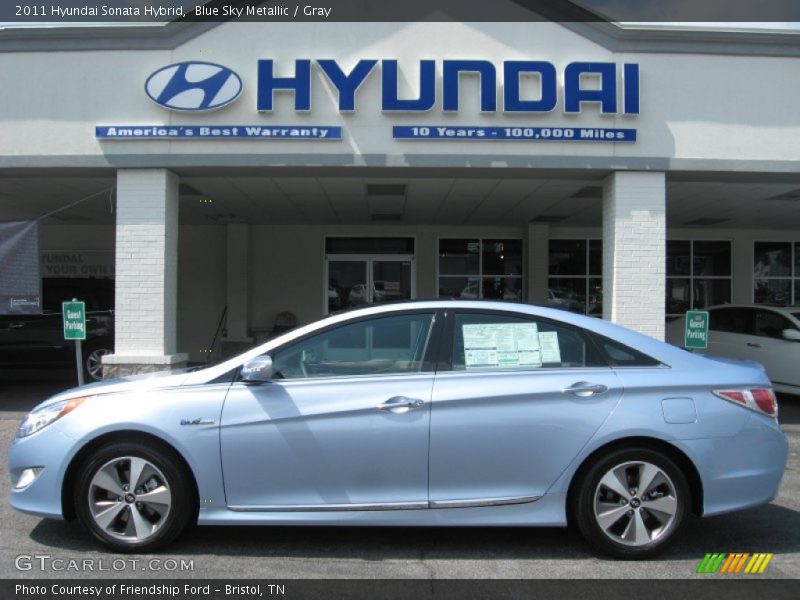  2011 Sonata Hybrid Blue Sky Metallic