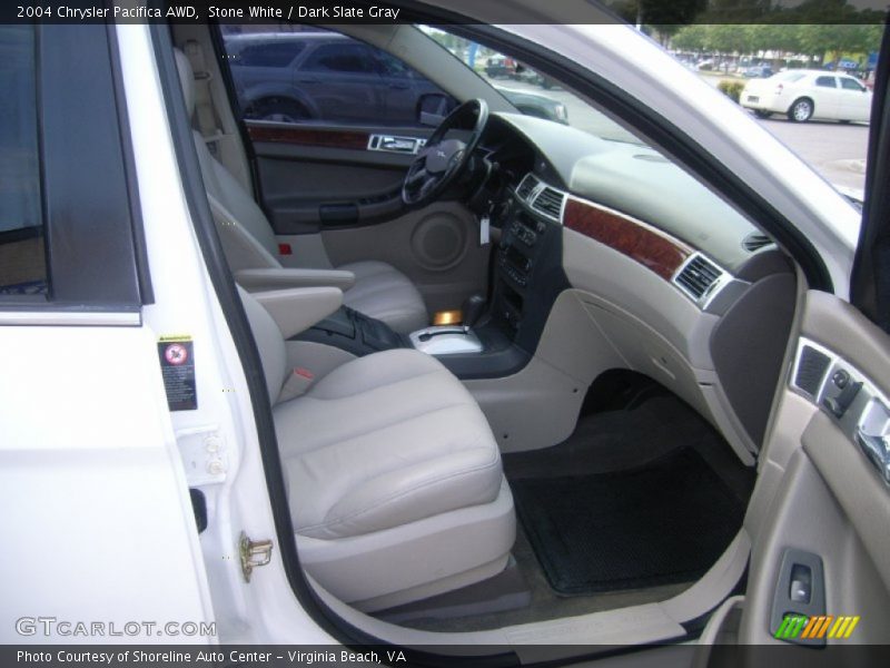 Stone White / Dark Slate Gray 2004 Chrysler Pacifica AWD
