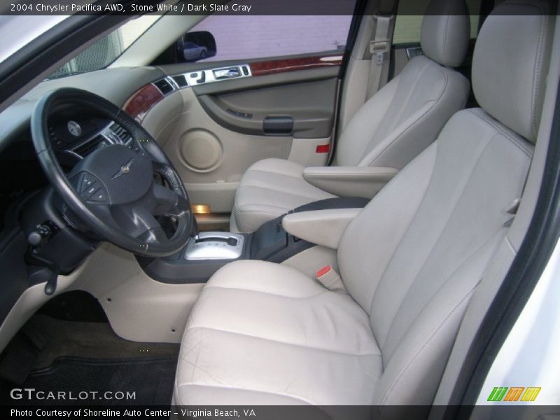 Stone White / Dark Slate Gray 2004 Chrysler Pacifica AWD