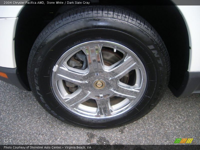 Stone White / Dark Slate Gray 2004 Chrysler Pacifica AWD