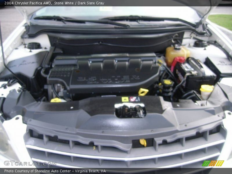 Stone White / Dark Slate Gray 2004 Chrysler Pacifica AWD