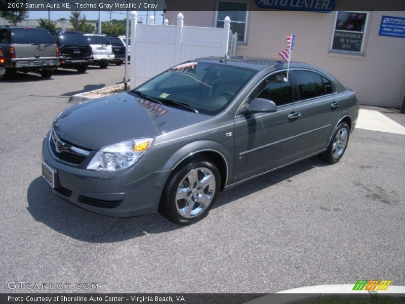 Techno Gray Metallic / Gray 2007 Saturn Aura XE