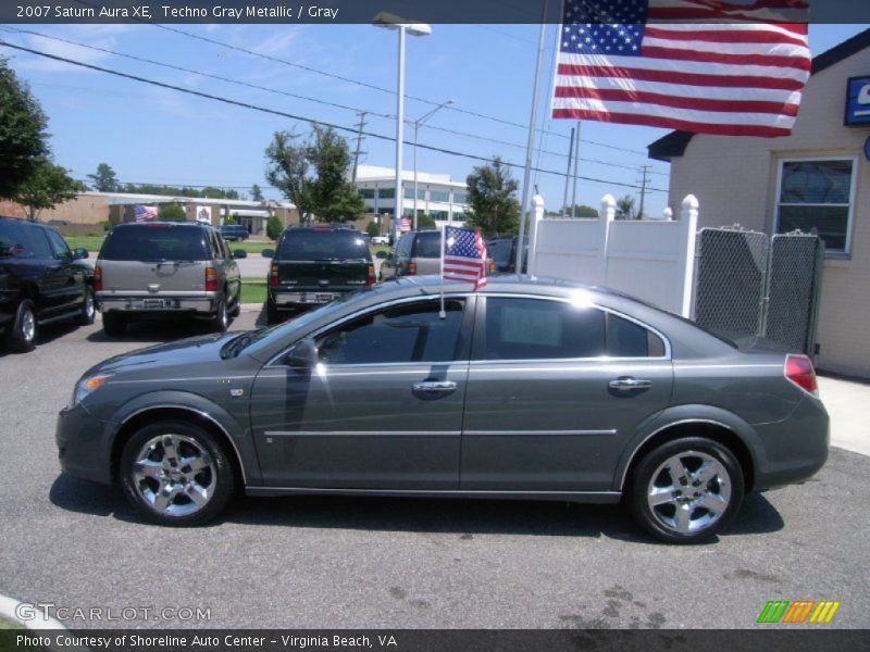 Techno Gray Metallic / Gray 2007 Saturn Aura XE