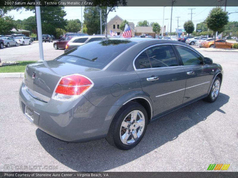 Techno Gray Metallic / Gray 2007 Saturn Aura XE