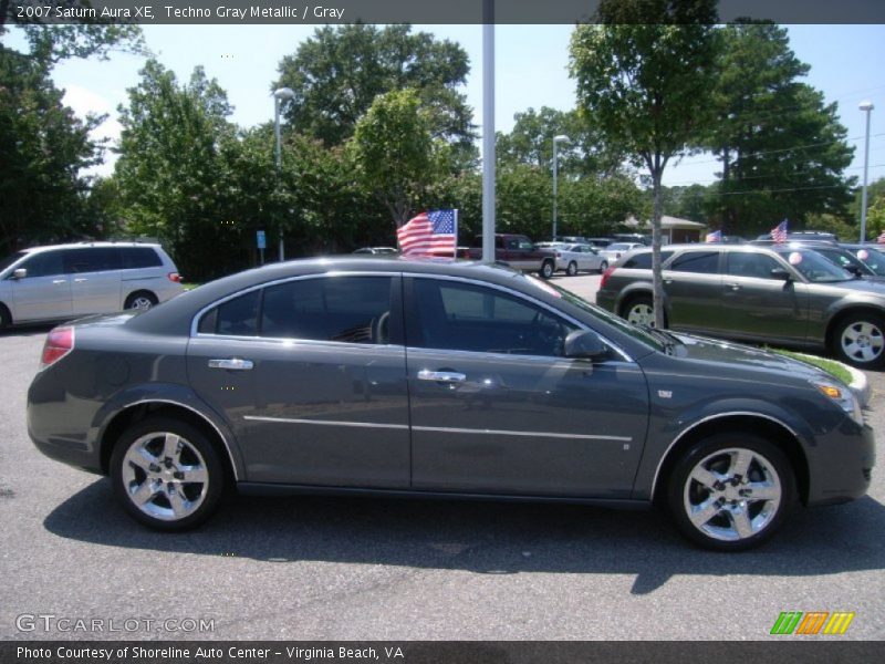 Techno Gray Metallic / Gray 2007 Saturn Aura XE