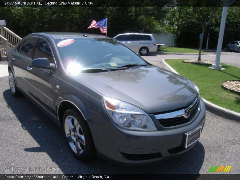 Techno Gray Metallic / Gray 2007 Saturn Aura XE