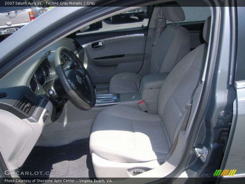 Techno Gray Metallic / Gray 2007 Saturn Aura XE