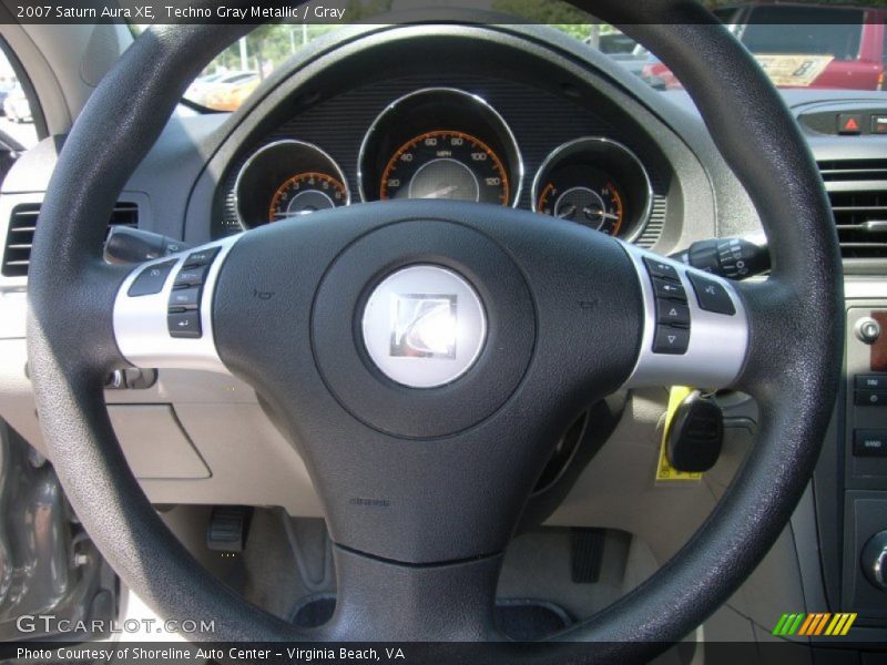 Techno Gray Metallic / Gray 2007 Saturn Aura XE