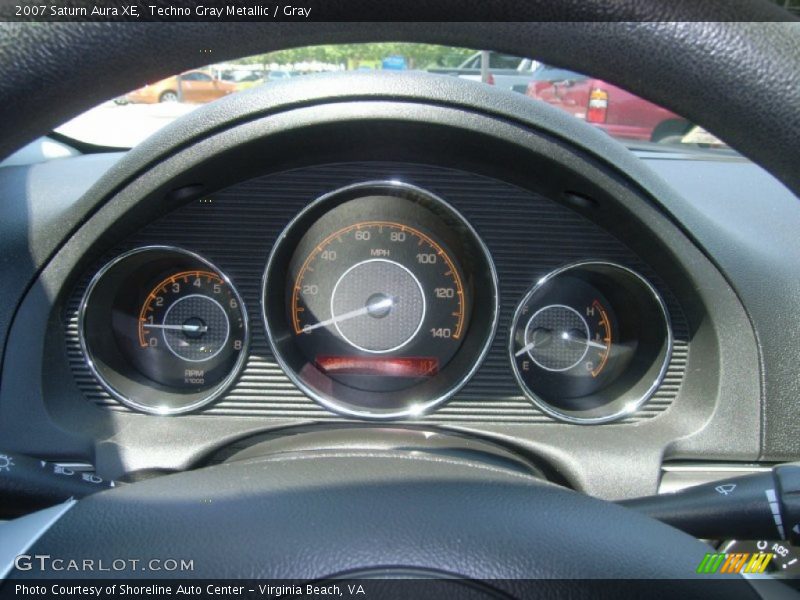 Techno Gray Metallic / Gray 2007 Saturn Aura XE