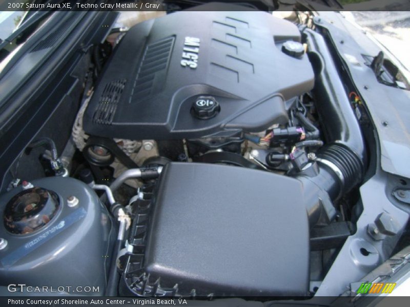 Techno Gray Metallic / Gray 2007 Saturn Aura XE