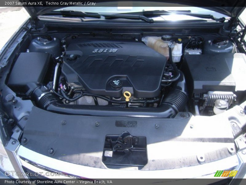 Techno Gray Metallic / Gray 2007 Saturn Aura XE