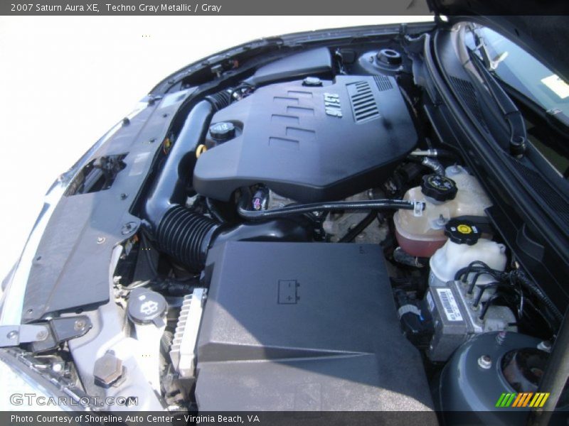Techno Gray Metallic / Gray 2007 Saturn Aura XE