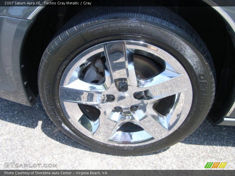 Techno Gray Metallic / Gray 2007 Saturn Aura XE