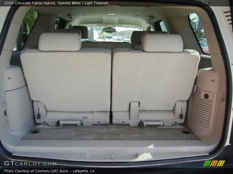 Summit White / Light Titanium 2009 Chevrolet Tahoe Hybrid