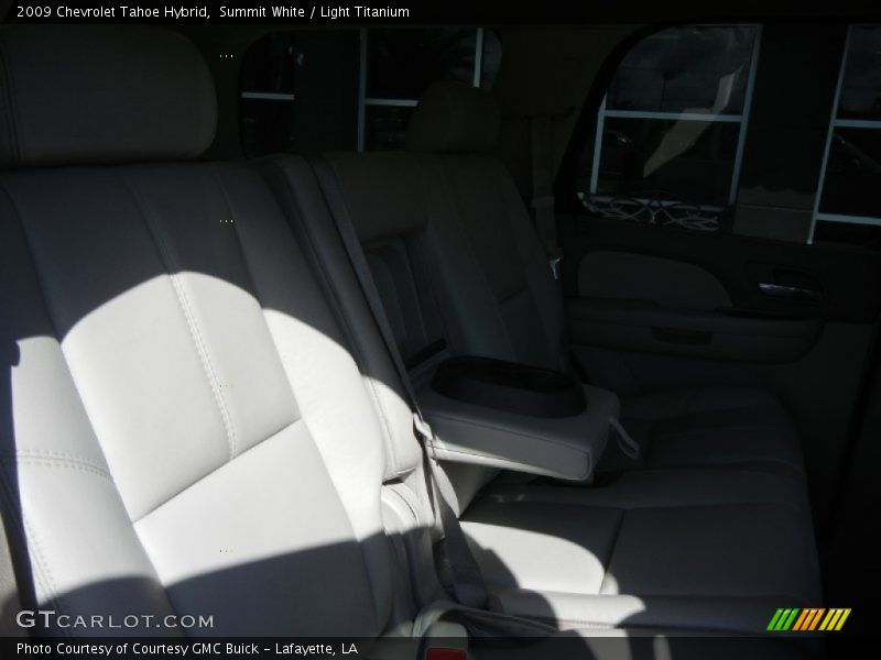 Summit White / Light Titanium 2009 Chevrolet Tahoe Hybrid