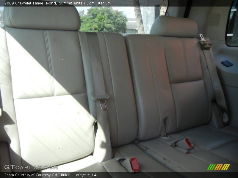 Summit White / Light Titanium 2009 Chevrolet Tahoe Hybrid