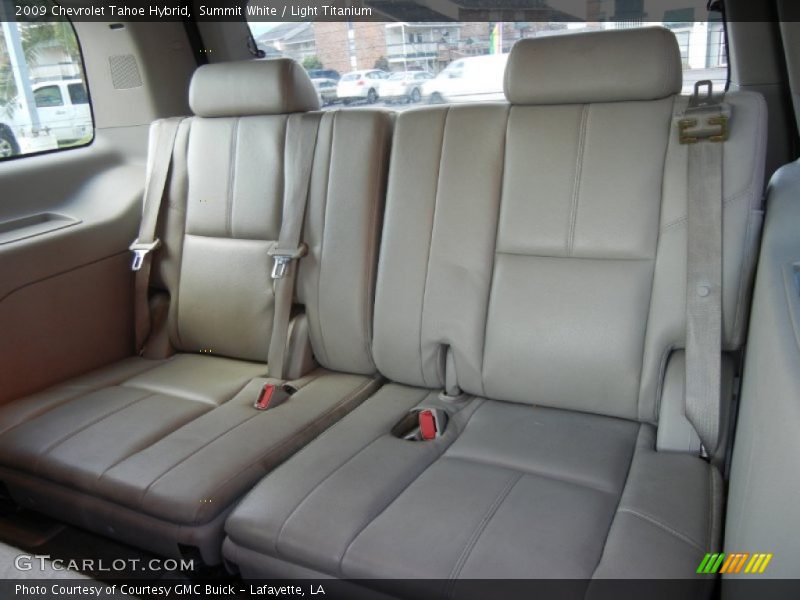 Summit White / Light Titanium 2009 Chevrolet Tahoe Hybrid